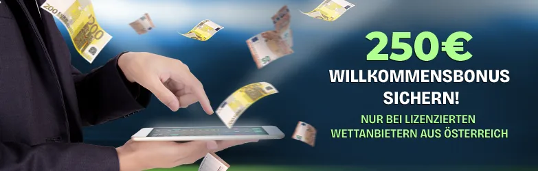 250 € Willkommensbonus